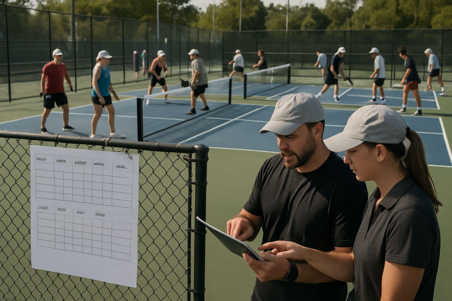 Comment créer des poules équilibrées pour un tournoi de pickleball