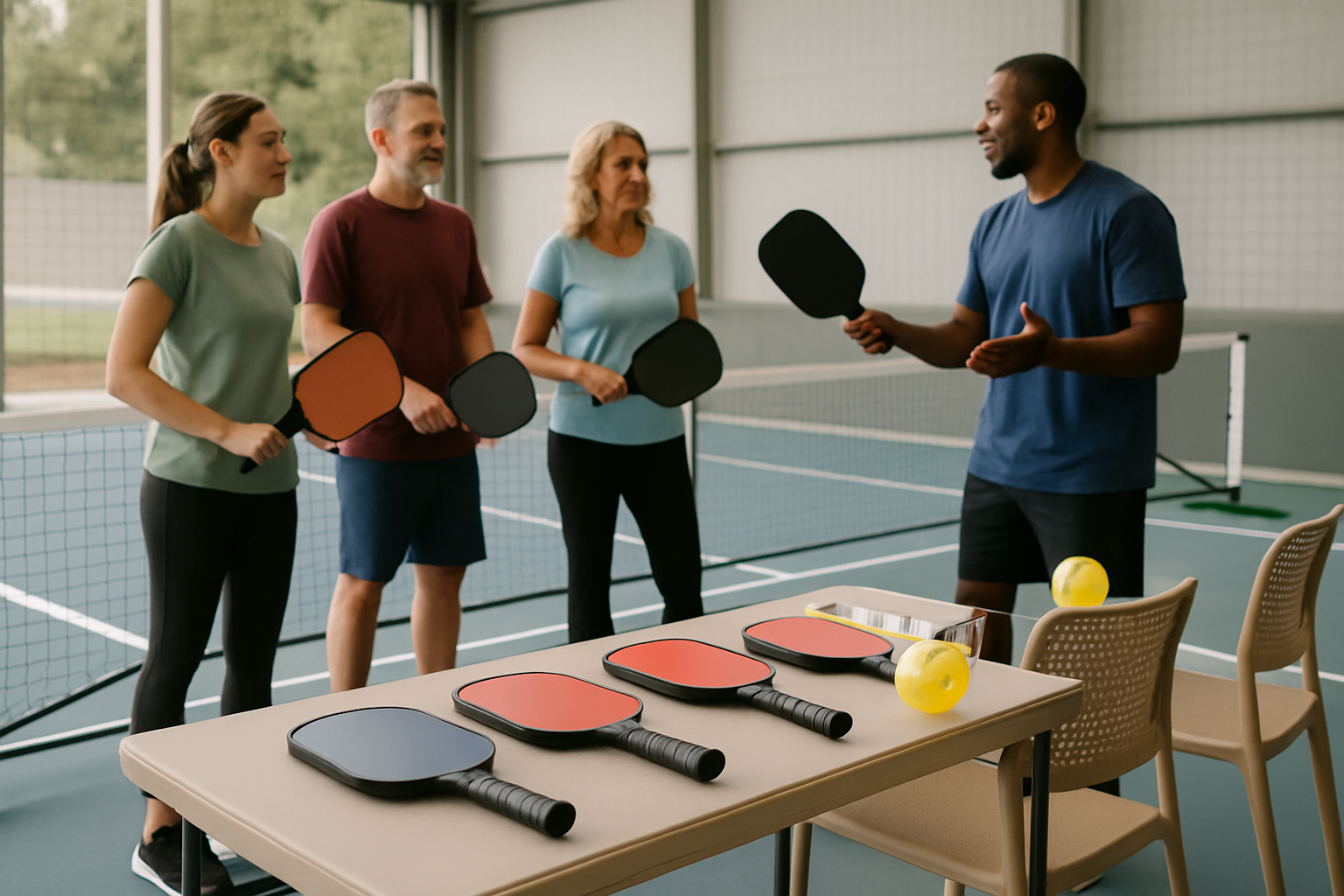 Quel matériel choisir pour débuter le pickleball