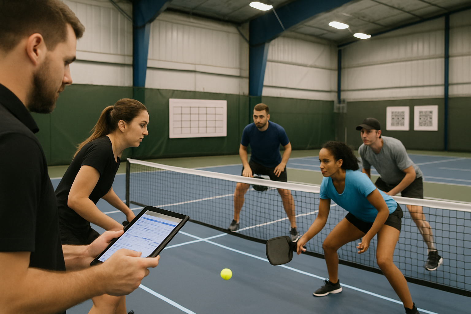 Choisir le bon format pour un tournoi de pickleball en double mixte
